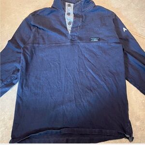 LL bean quarter button up